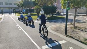 Casi 800 alumnos de otros municipios visitan el Centro de Educación Vial en Vícar