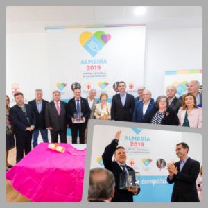 Amigos Taurinos de Almería se adhiere a la Capitalidad Gastronómica con el premio Catavino de Oro