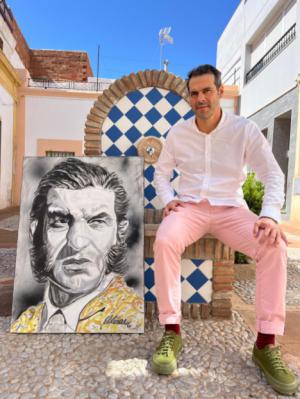 César López “El César”: “Volver a esta plaza con mis cuadros tiene un significado profundo”