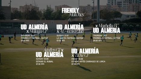 Almería suma dos amistosos en Marbella