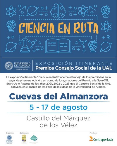 Exposición 'Ciencia en Ruta' en Cuevas del Almanzora del 5 al 17 de agosto