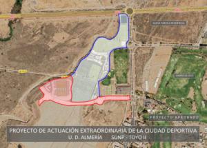 Almería desbloquea el planeamiento para la futura Ciudad Deportiva de la UD Almería