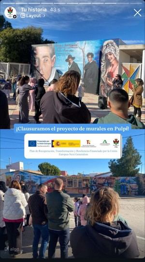 Finaliza el proyecto de murales artísticos en Pulpí