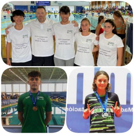 Club Natación Almería inicia temporada con tres medallas en los campeonatos de España
 