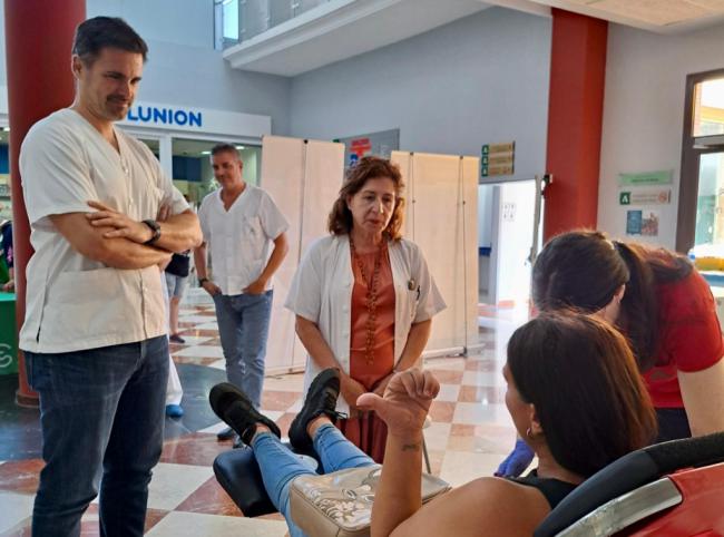 El Hospital Universitario Poniente acoge una nueva colecta de sangre y plasma