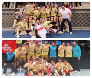 Michelín Mintonette se proclama campeón de Andalucía de voleibol en Juvenil Masculino