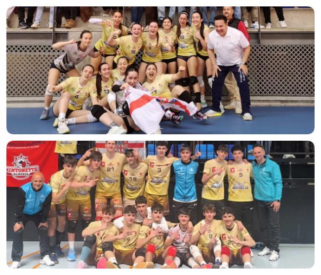 Michelín Mintonette se proclama campeón de Andalucía de voleibol en Juvenil Masculino