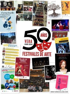 El año de la cultura en Vera y el 50 aniversario de festivales de arte