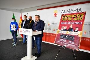 El póker de monologuistas almerienses protagoniza ‘Cómicos Fin de Año’