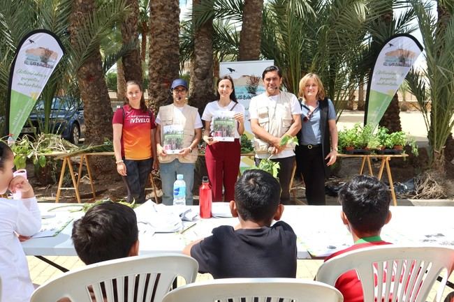 Un taller de etnobotánica enseña a los escolares veratenses