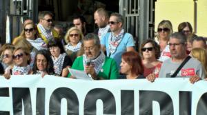 CCOO y UGT de Almería exigen una Conferencia de Paz para Gaza