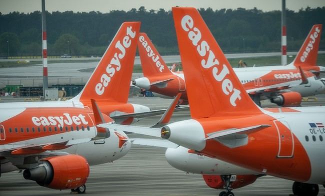 EasyJet anula 31 vuelos por huelga de tripulantes en España