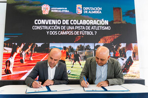 Convenio para nuevas instalaciones deportivas en Huércal-Overa