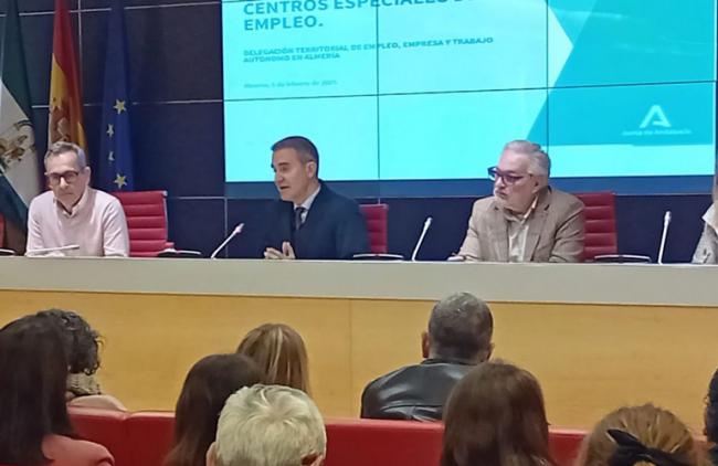 Ocho millones para fomentar el empleo de personas con discapacidad en Almería