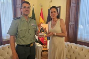 Despedida del coronel de la Guardia Civil en Almería