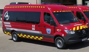 Incendio en Roquetas deja cuatro heridos evacuados al hospital de Poniente