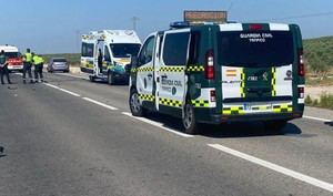 Cuatro heridos en accidente de tráfico en Roquetas de Mar