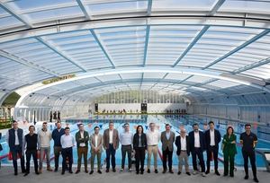 El Ego estrena cubierta retráctil de la piscina exterior