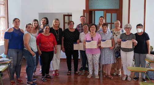 Berja clausura el curso de cuidadores familiares