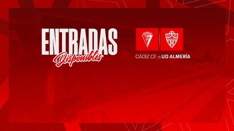 Entradas a la venta para Cádiz