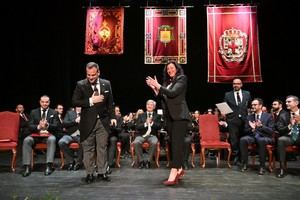 Daniel Valverde inspira a los cofrades de Almería con su emotivo pregón de Semana Santa