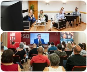El PP celebra el triunfo de Feijóo sobre Sánchez en el debate electoral