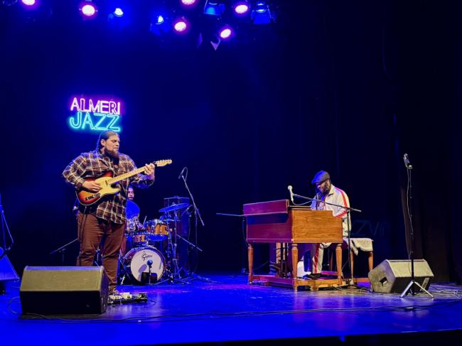 Éxito del Delvon Lamarr Organ Trio en Almerijazz