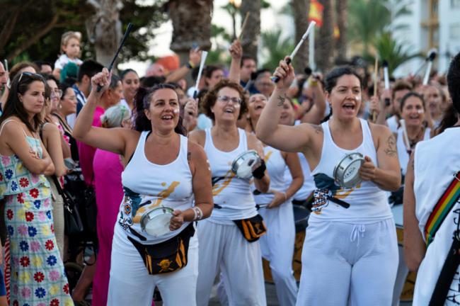 El Puerto de Roquetas de Mar continúa celebrando sus fiestas