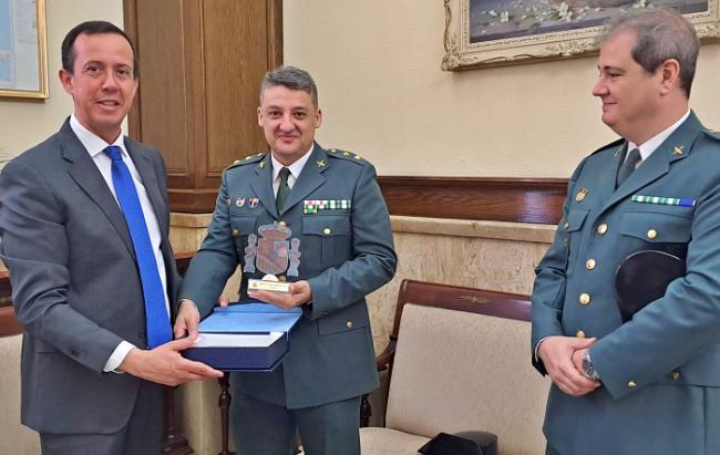 Relevo en la compañía de la Guardia Civil de El Ejido