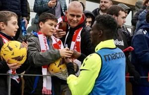Almería celebra el Día de Reyes con su afición