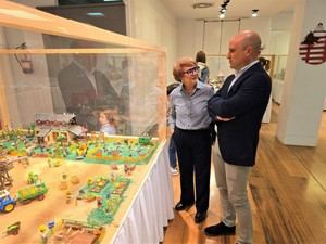 Diputación invita a los almerienses a la exposición navideña de Playmobil de ARGAR