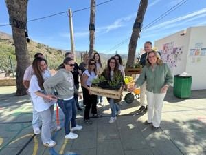 Diputación de Almería impulsa huertos escolares en Felix