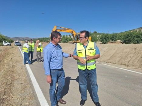 Diputación de Almería mejora la seguridad vial en Oria y Chirivel tras las lluvias