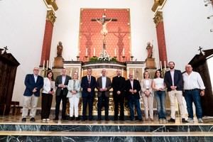 Visita institucional al Parque de las Palmeras en Dalías