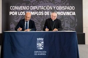 Diputación y Obispado de Almería renuevan acuerdo para restaurar iglesias