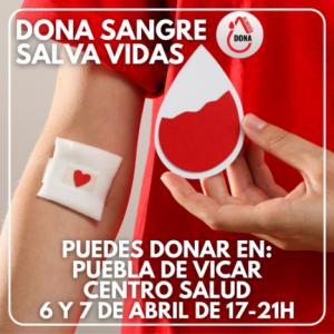 Dos nuevas colectas de sangre en el Centro de Salud de Puebla de Vícar