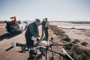 Roquetas de Mar usa drones para combatir mosquitos