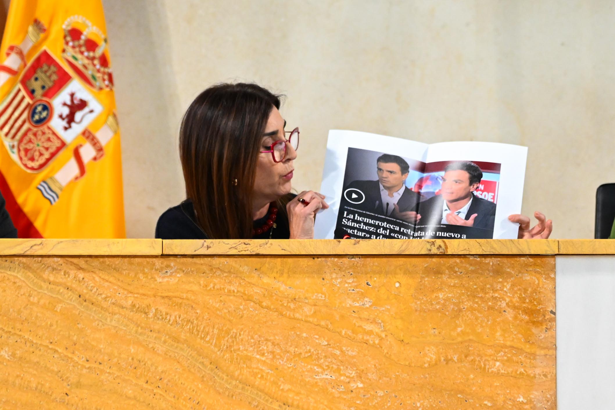 Sacra Sánchez acusa al PSOE de ser una herramienta de desinformación