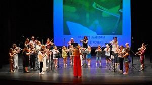 Gran audición de los alumnos de violín y viola en la Escuela Municipal de Música de Roquetas de Mar