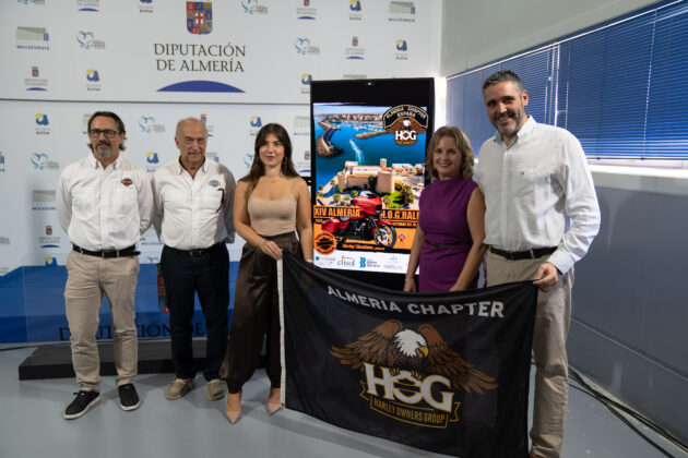 Encuentro nacional de Harley Davidson en Roquetas de Mar