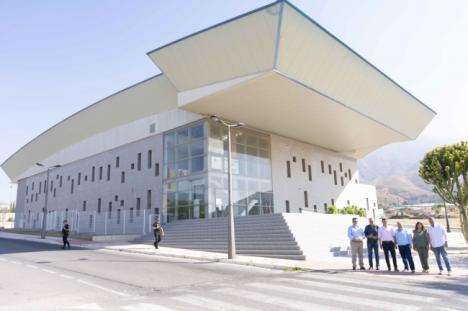 La nueva cubierta del Pabellón de Dalías es una realidad gracias al apoyo de la Diputación