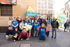 Las instituciones arropan a Asalsido en el Día Mundial del Síndrome de Down 
 