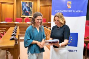 Diputación facilita el acceso al voluntariado europeo a una nueva joven almeriense