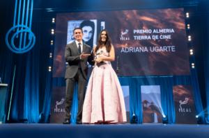 Adriana Ugarte recibe premio Almería Tierra de Cine