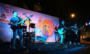 Gran concierto de Duncan2 en la Urbanización de Roquetas de Mar