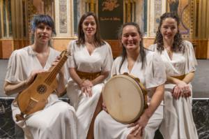 Egeria actúa en el Castillo de Santa Ana este viernes en el Festival Mare Musicum