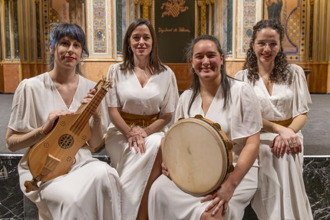 Egeria actúa en el Castillo de Santa Ana este viernes en el Festival Mare Musicum