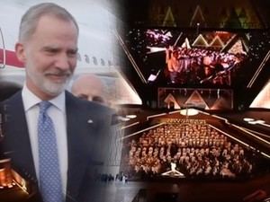 Felipe VI asiste a la inauguración del Gran Museo Egipcio en Guiza