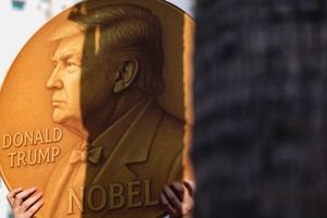 Trump sugiere que podría ser rechazado para el Nobel de la Paz