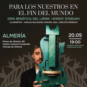 Concierto gratuito de Hordiy Starukh en apoyo a Ucrania este miércoles